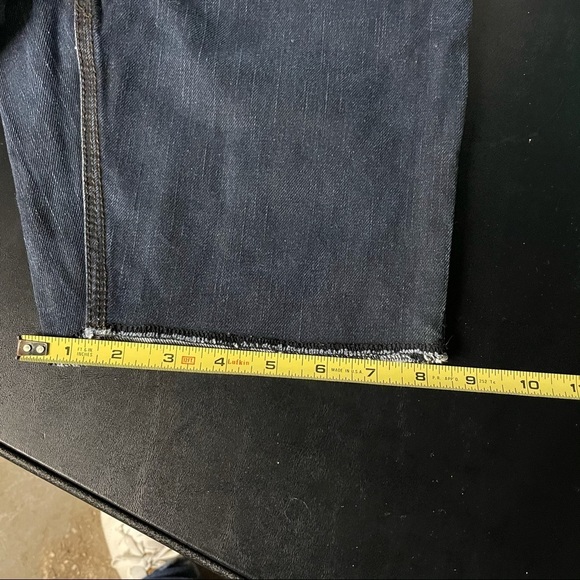 Comune Cutoff Denim Jean Shorts - Picture 5 of 8